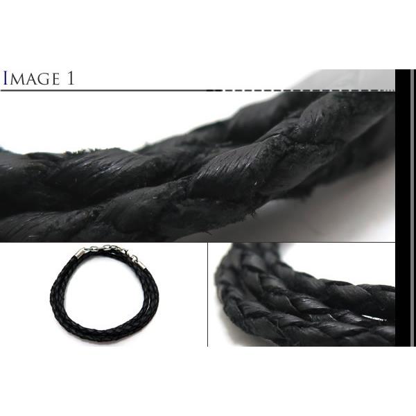 ブランド アクセサリー title of work タイトルオブワーク トリプルラップド3mmレザーコードブレスレット バレンタイン 爆買 |  | 02