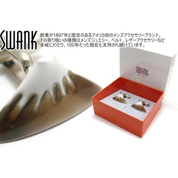 ブランド アクセサリー SWANK スワンク 赤富士カフス (カフスボタン カフリンクス) 父の日｜cufflink