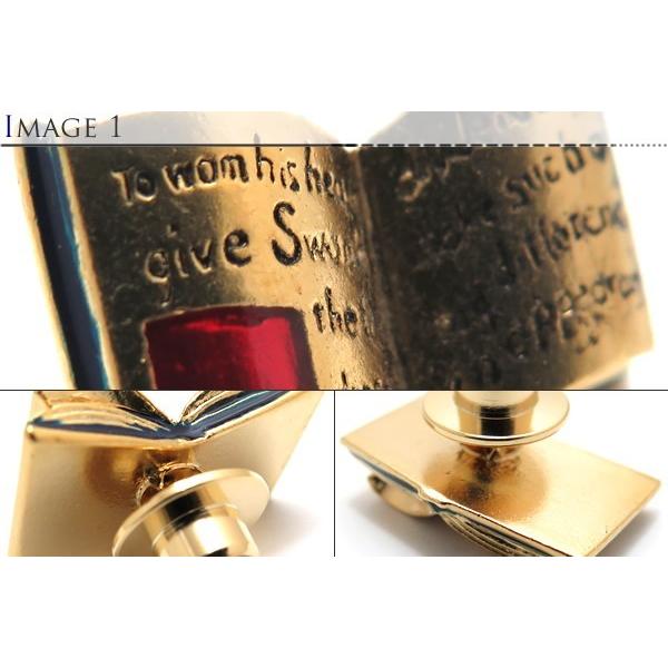 SWANK（スワンク） ブランド アクセサリー 本 ピンズ（ゴールド