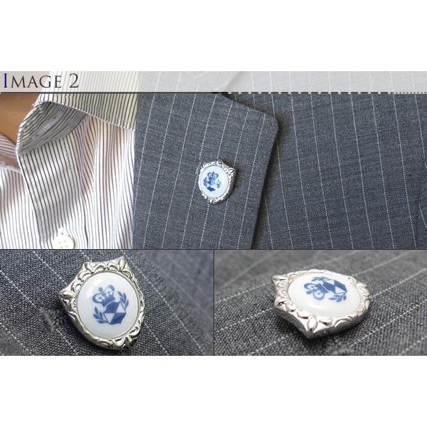 ブランド アクセサリー SWANK×Royal Copenhagen スワンク×ロイヤルコペンハーゲン エンブレム ピンズ ラペルピン スタッズ ブローチ 父の日 爆買の画像