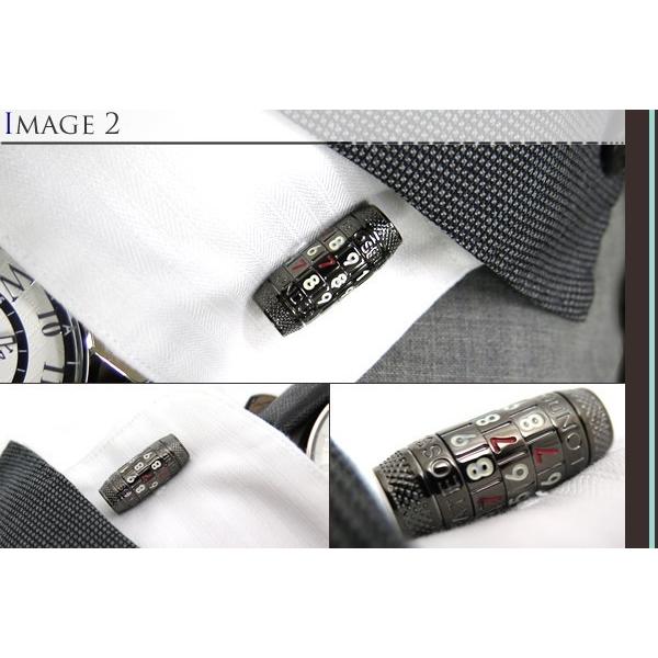 ブランド アクセサリー TATEOSSIAN タテオシアン メカニカルコンビネーション777カフス（ガンメタル、ブラックカーボン）父の日 爆買の画像