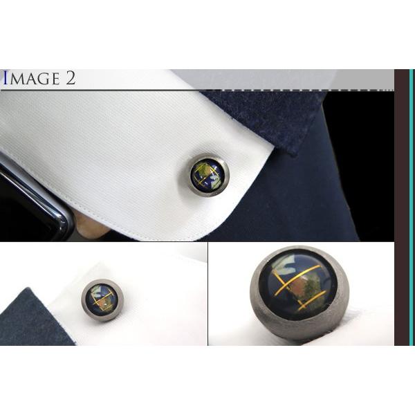 TATEOSSIAN タテオシアン 地球儀カフス SV925 2022AWモデル