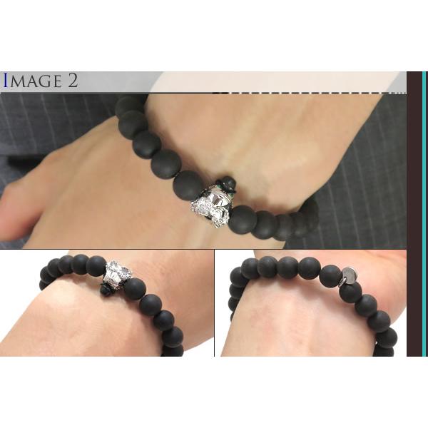 ブランド アクセサリー TATEOSSIAN タテオシアン リープフロッグブレスレット（IPスチール&ブラックウッド）（ブランド ブレスレット）父の日 爆買の画像