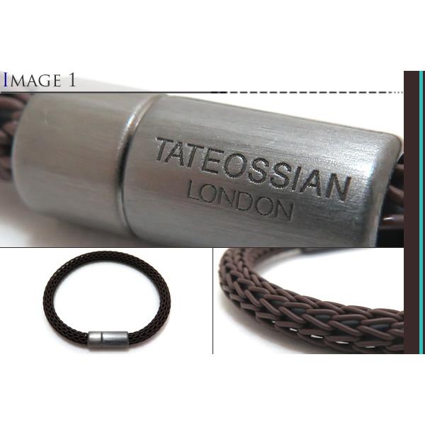 TATEOSSIAN ブランド アクセサリー タテオシアン レザーシルバー