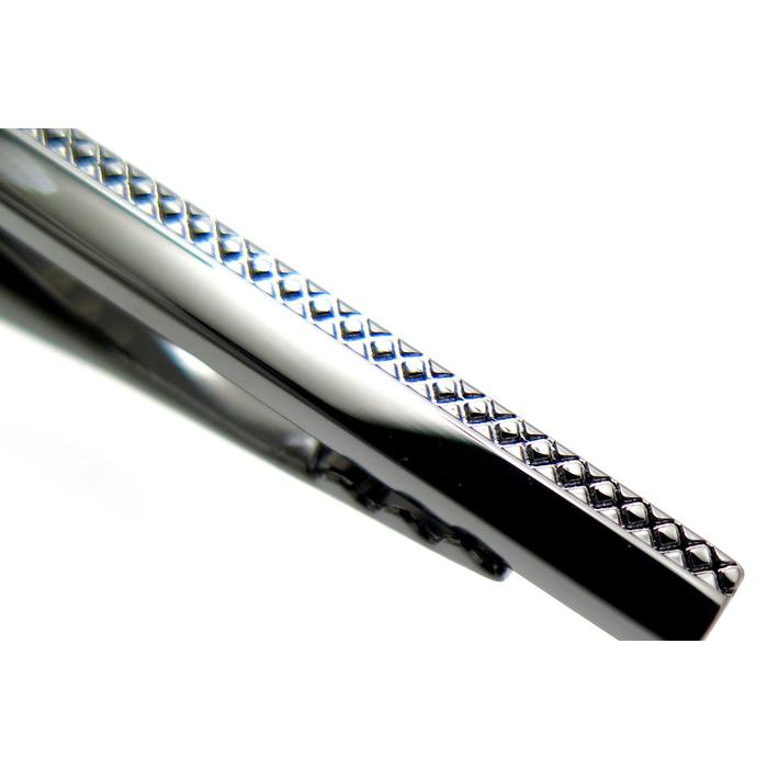 未使用タテオシアン グリッドロング タイバー メタル ネクタイピン TATEOSSIAN（タテオシアン） ブランド アクセサリー グリッド 禅