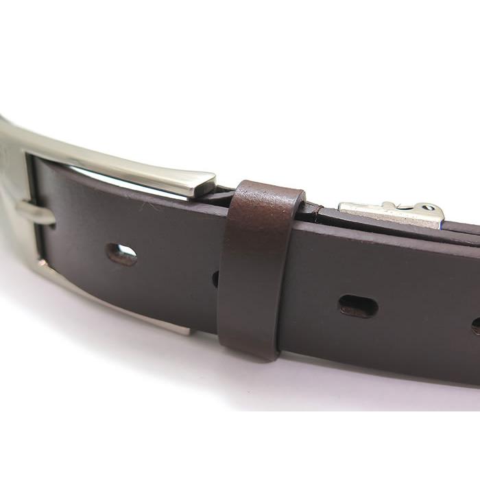 ベルト ブランド Furbo design フルボデザイン オブリーク バックル 29mmスムース レザー ベルト（ブラウン）本革 牛革 紳士 メンズ ビジネス 黒 父の日 | Furbo design | 05