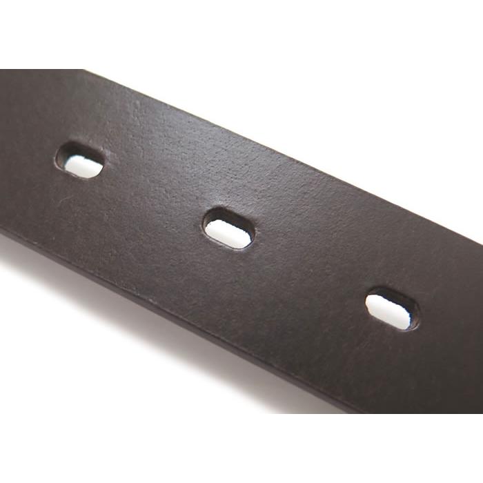 ベルト ブランド Furbo design フルボデザイン オブリーク バックル 29mmスムース レザー ベルト（ブラウン）本革 牛革 紳士 メンズ ビジネス 黒 父の日 | Furbo design | 09