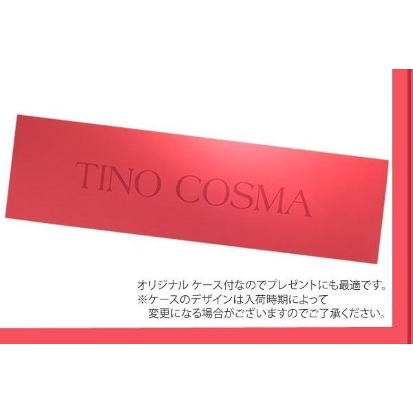 ブランド ネクタイ TINO COSMA ティノコズマ 2ラインチェック シルクブランド ネクタイ（ネイビー）(イタリア製) 父の日｜cufflink｜04