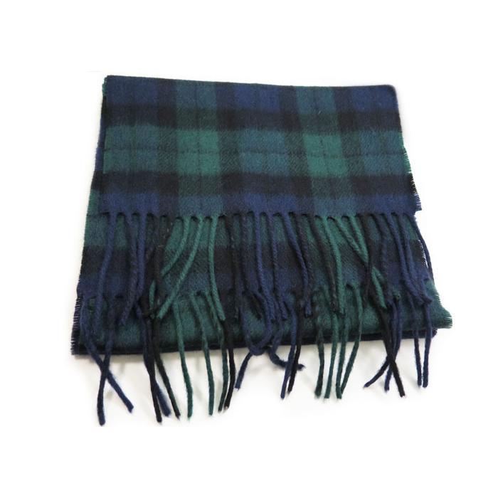 KINALBA キナルバ オーバン ブラックウォッチ カシミヤ マフラー スカーフ |  | 04