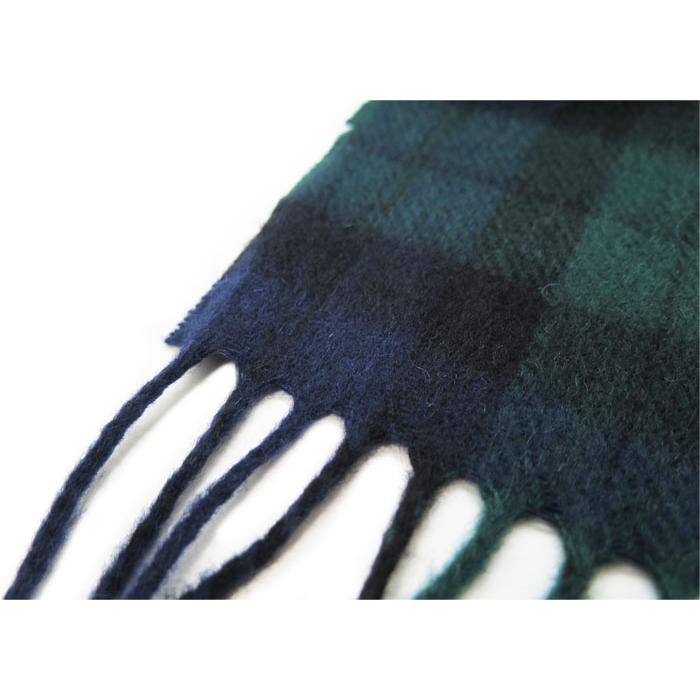 KINALBA キナルバ オーバン ブラックウォッチ カシミヤ マフラー スカーフ |  | 07