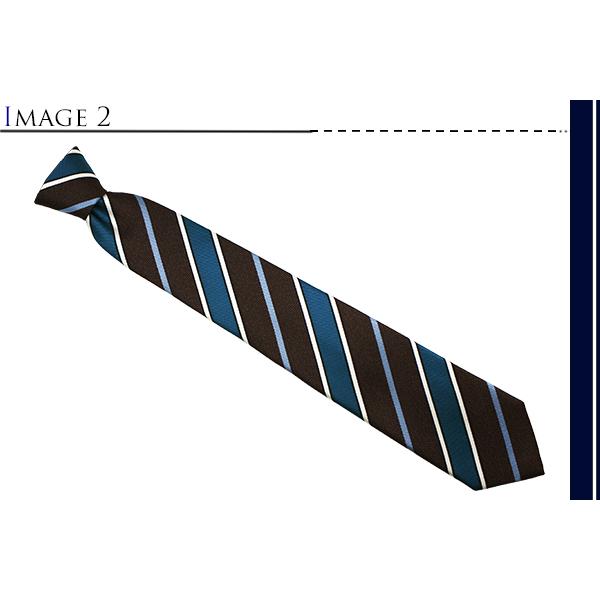 ネクタイ ブランド NEWYORKER ACCESSORY ニューヨーカー アクセサリー シンプル ストライプ シルク ネクタイ（ブラウン）父の日 爆買 | NEWYORKER | 03