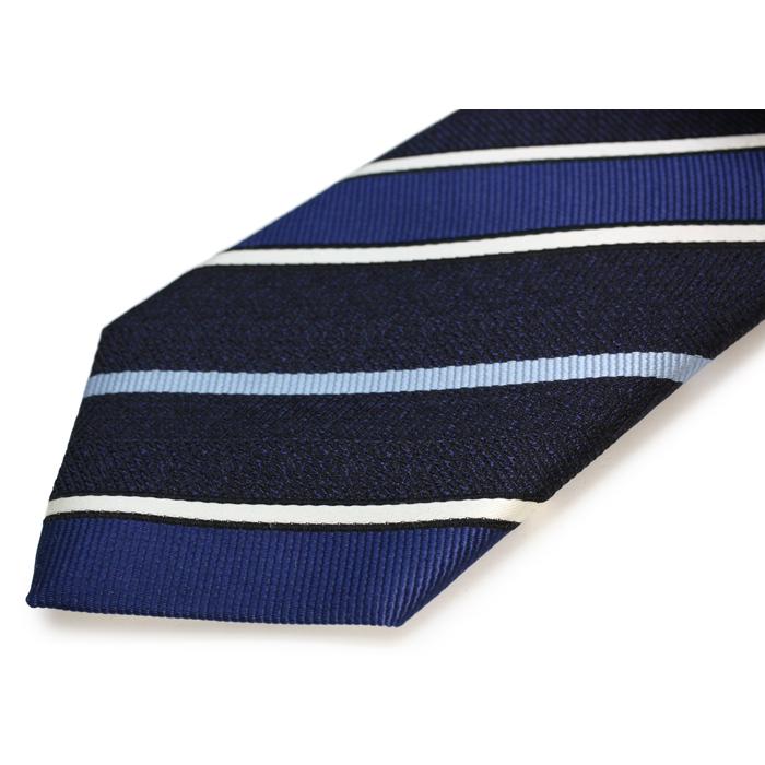 ネクタイ ブランド NEWYORKER ACCESSORY ニューヨーカー アクセサリー シンプル ストライプ シルク ネクタイ（ネイビーブルー）父の日 爆買 | NEWYORKER | 10