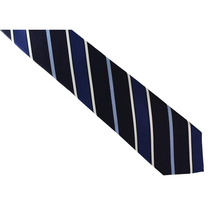 ネクタイ ブランド NEWYORKER ACCESSORY ニューヨーカー アクセサリー シンプル ストライプ シルク ネクタイ（ネイビーブルー）父の日 爆買 | NEWYORKER | 06