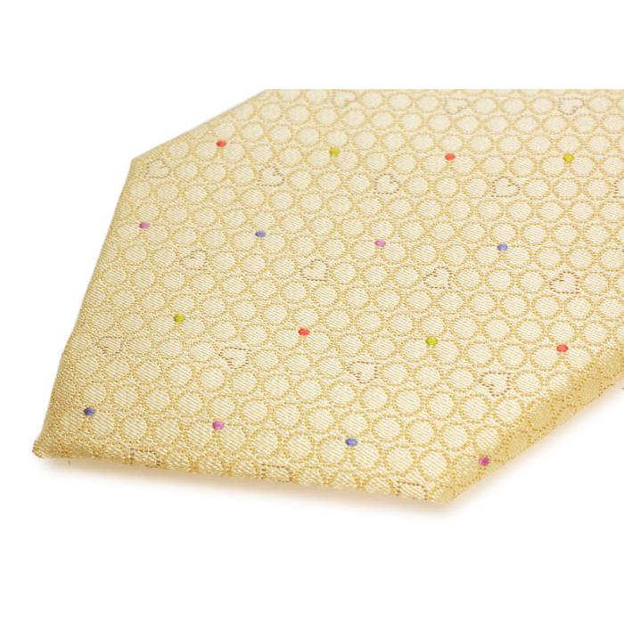 ネクタイ ブランド SIMON CARTER サイモン・カーター ドット＆ハート シルク ネクタイ（ゴールド）レギュラータイ バレンタイン 爆買 | SIMON CARTER | 09