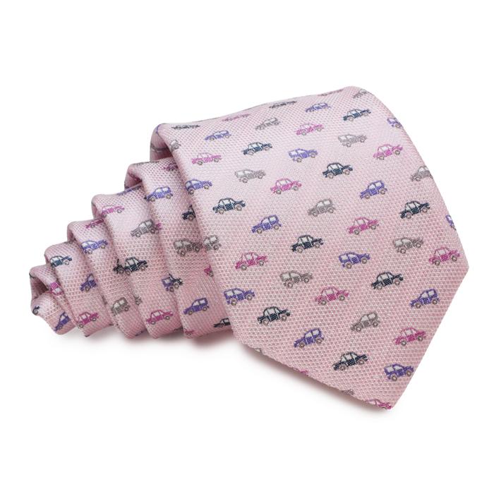 ネクタイ ブランド SIMON CARTER サイモン・カーター カラフル 車 シルク ネクタイ（ピンク）レギュラータイ バレンタイン 爆買 | SIMON CARTER | 04