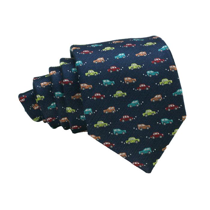 ネクタイ ブランド SIMON CARTER サイモン・カーター カラフル 車 シルク ネクタイ（ネイビー）レギュラータイ バレンタイン 爆買 | SIMON CARTER | 04