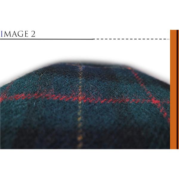 マフラー ブランド SIMON CARTER サイモン・カーター タータンチェック ウール マフラー（グリーン）定番 シンプル マラリウス バレンタイン 爆買 | SIMON CARTER | 03