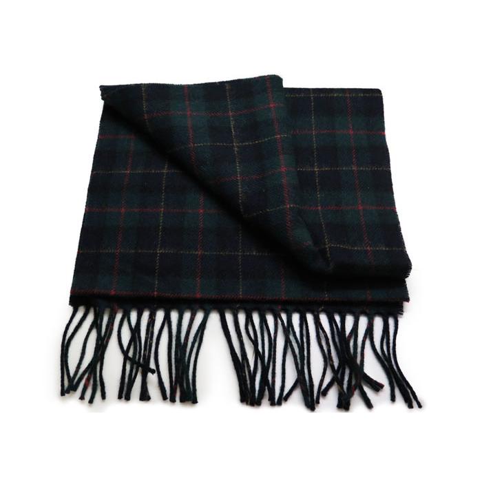 マフラー ブランド SIMON CARTER サイモン・カーター タータンチェック ウール マフラー（グリーン）定番 シンプル マラリウス バレンタイン 爆買 | SIMON CARTER | 06