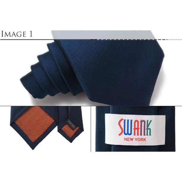 ネクタイ ブランド SWANK スワンク  ゴルフ ネクタイ ＆ タイバーセット 青 スポーツ 趣味 バレンタイン 爆買 | SWANK | 02