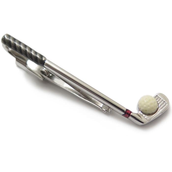 ネクタイ ブランド SWANK スワンク  ゴルフ ネクタイ ＆ タイバーセット 青 スポーツ 趣味 バレンタイン 爆買 | SWANK | 08