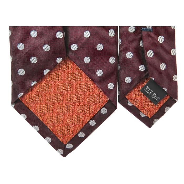 ネクタイ ブランド SWANK スワンク  メガネ（ブラック） ネクタイ ＆ タイバーセット 赤 ドット おもしろ バレンタイン 爆買 | SWANK | 07