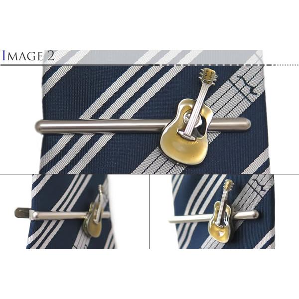 ネクタイ ブランド SWANK スワンク  ギター ネクタイ ＆ タイバーセット 音楽 バレンタイン 爆買 | SWANK | 03