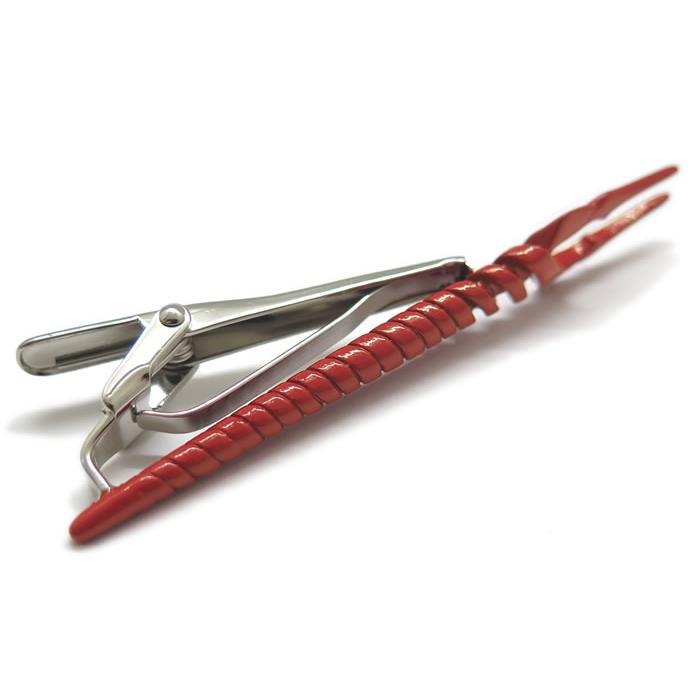 ネクタイ ブランド スワンク×エヴァンゲリオン  ロンギヌスの槍（レッド）ネクタイ ＆ タイバーセット 黒 ストライプ アニメ バレンタイン 爆買 | SWANK | 09