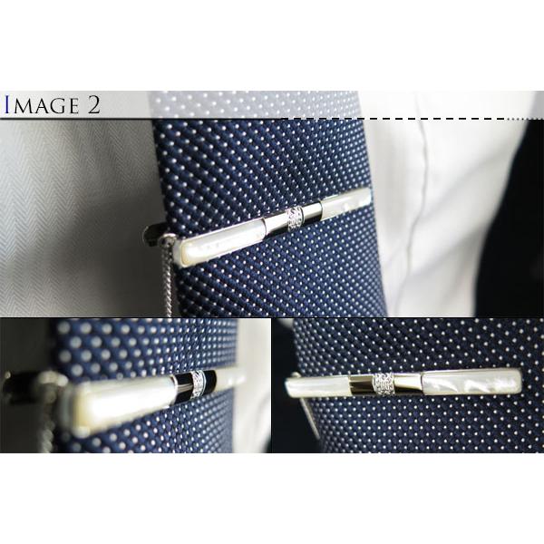 DAKS ダックス  エンブレム 白蝶貝 タイバー ネクタイピン タイどめ 高級感 結婚式 クリスマス 爆買 | DAKS | 03