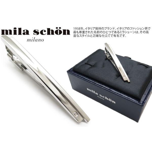 ネクタイピン ブランド アクセサリー mila schon ミラ・ショーン スライド タイバー タイクリップ 父の日 爆買 | mila schon