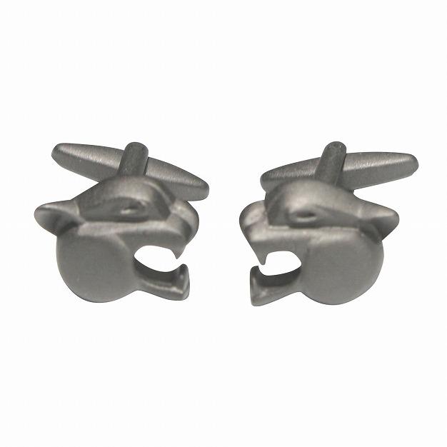 カフス カフスボタン 黒豹モチーフ 国際ブランド