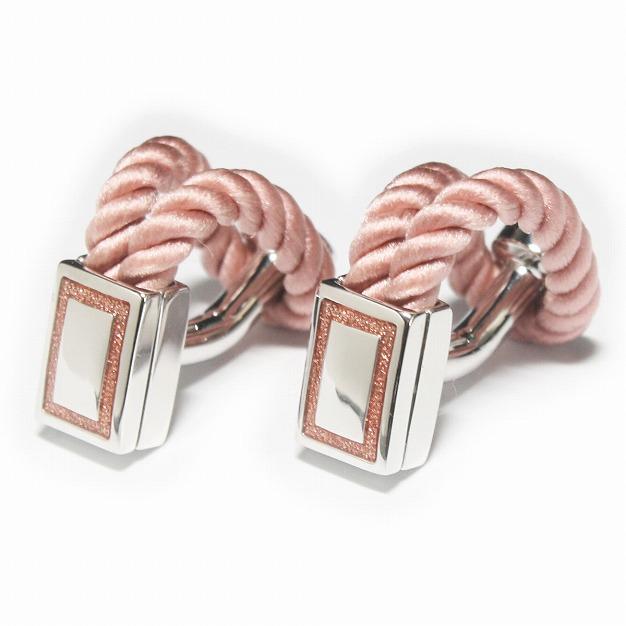 カフス カフスボタン Babette Wasserman ピンクロープ : 鎌倉カフス