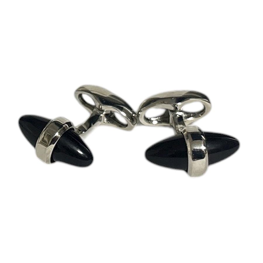 バベットワッサーマン・オニキスBulletカフスボタン カフス バベットワッサーマン・オニキスBulletカフスボタン