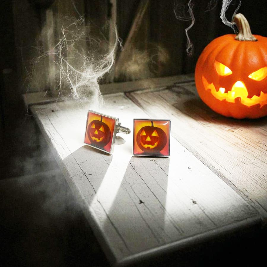 ハロウィンパンプキンスクエアーカフスの画像