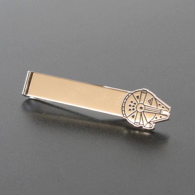 Star Wars スターウォーズ  ミレニアムファルコンネクタイピン・タイバー メンズ cf1965 Star Wars スターウォーズ ミレニアムファルコンネクタイピン