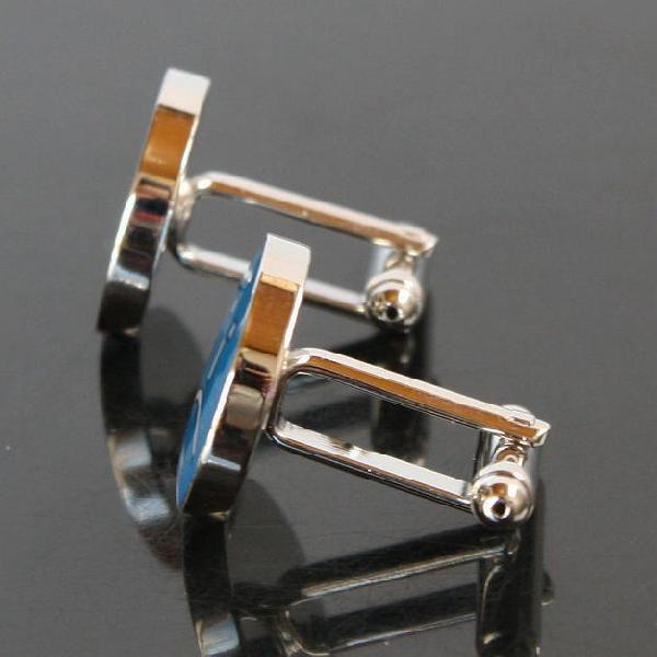 大切な人へのギフト探し カフス カフスボタン ブルー顔文字カフリンクス Simbcity Net