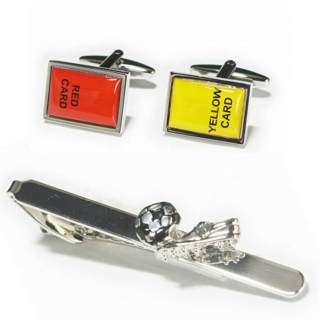 サッカーカフス ネクタイピンセット4 : 鎌倉カフス工房 - 通販 - Yahoo
