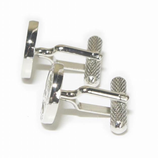 立花レーシングクラブシルバーカフスボタン : 鎌倉カフス工房 - 通販