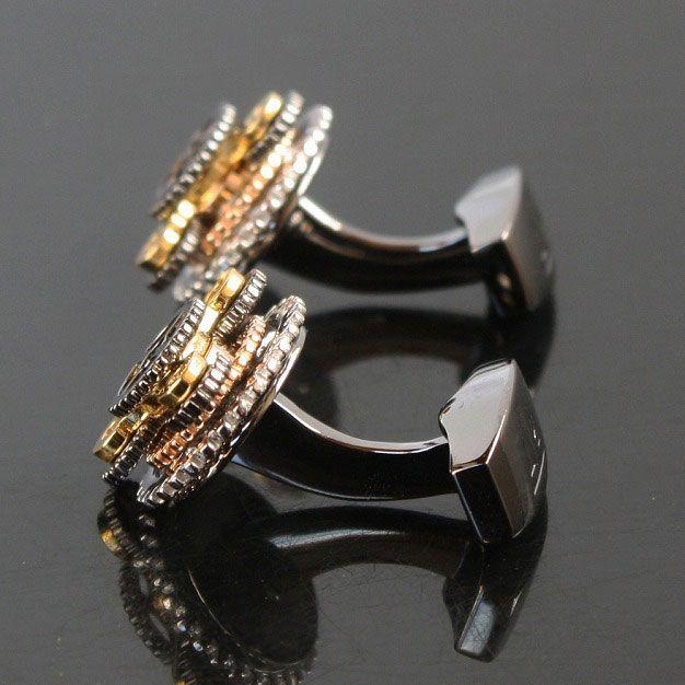 タテオシアン・ガンメタギアRotondoカフス カフス タテオシアン・ガンメタギアRotondoカフスボタン（カフリンクス