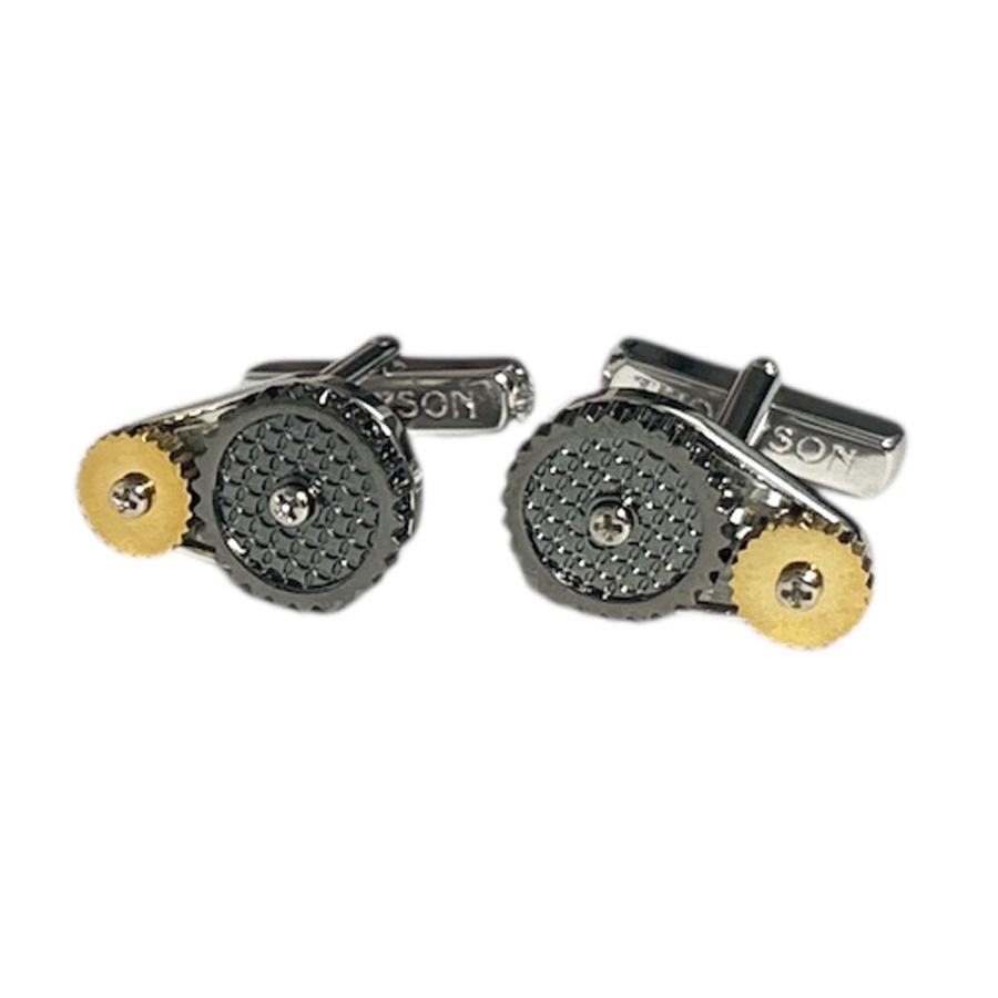 カフス カフスボタン トンプソン・シルバータービンホイール : 鎌倉