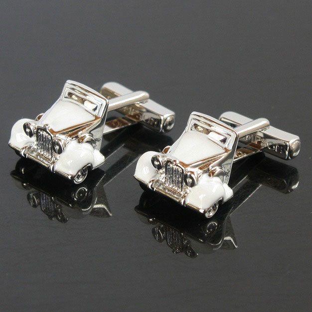 トンプソン・ホワイトビンテージカーカフス カフス トンプソン・ホワイトビンテージカーカフスボタン