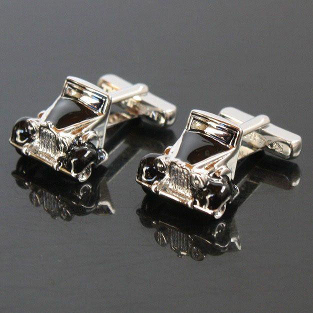 極美品トンプソンTHOMPSONシルバーガンメタMaceボールカフリンクス