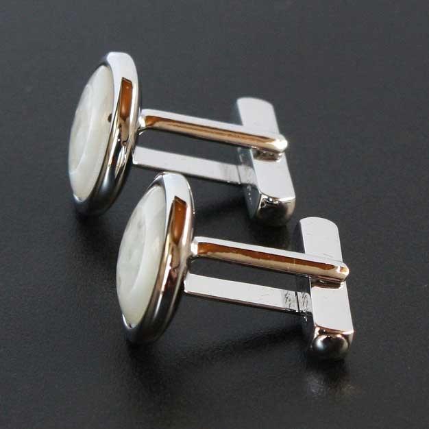 トンプソン・MOPラウンドチェックカフスボタン（カフリンクス） : 鎌倉