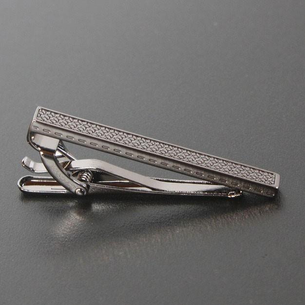 タイピン トンプソン・ガンメタグラフィックネクタイピン ・タイバー