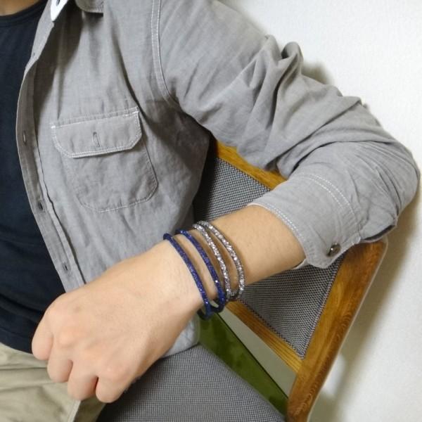 全8色 ユニセックス 重ね付けにおススメ 二重巻きキラキラストーンのブレスレット メンズ スーツ プレゼント カフスマニア Bgbf7 カフス タイピン カフスマニア 通販 Yahoo ショッピング