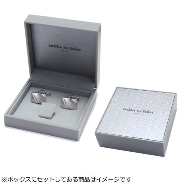 カフス カフスボタン mila schon ミラ ショーン ブラック メッキ カフス カフスボタン mila schon ミラ ショーン ブラック メッキ