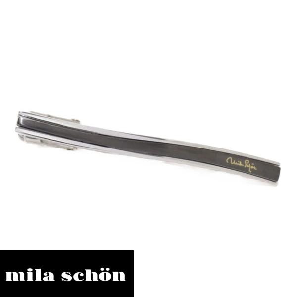 楽天1位 タイピン ネクタイピン Mila Schon ミラ ショーン ブラック メッキ ブランド メンズ ブランド プレゼント カフスマニア 在庫有 Bajawinescabo Com
