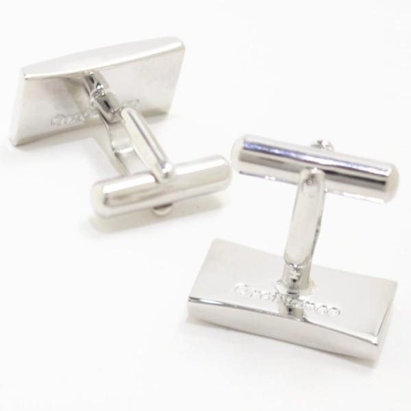 カフス カフスボタン Orobianco オロビアンコ ツートーン ORT162 ビジネス シンプル メンズ ブランド スーツ プレゼント カフスマニア