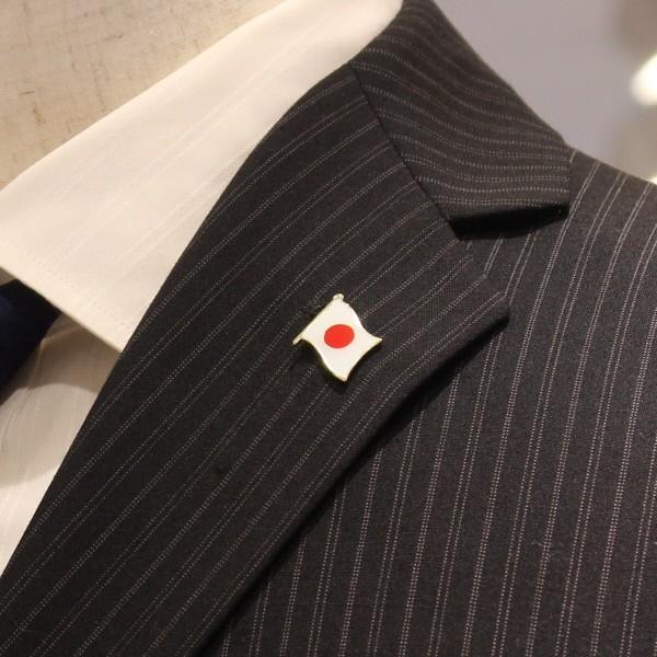 ラペルピン 日本国旗 フラッグ ブローチ メンズ スーツ プレゼント カフスマニア :pbh32:カフス タイピン カフスマニア - 通販 -  Yahoo!ショッピング