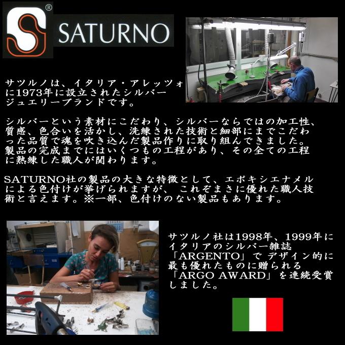 SATURNO サツルノ 小豆 チェーン シルバー 925 ネクタイリング タイリング_5
