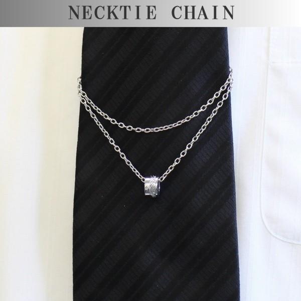 ネクタイチェーン シルバーリング ファッション 一粒 メンズ ダイヤモンド スーツアクセサリー専門店 Tc19 ネクタイチェーン タイチェーン メンズ プレゼント Tc19 カフス カフスマニア タイピン カフスマニア